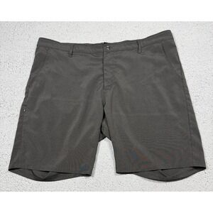 Sunday Swagger Shorts Mens 42 Gray Chino Golf Casual Performance 10 Inseam